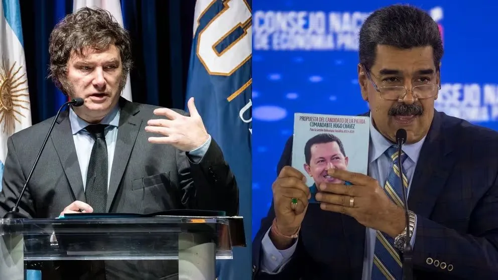 Maduro acusó a Javier Milei de quitarle "el cerebro y el alma al pueblo argentino" 