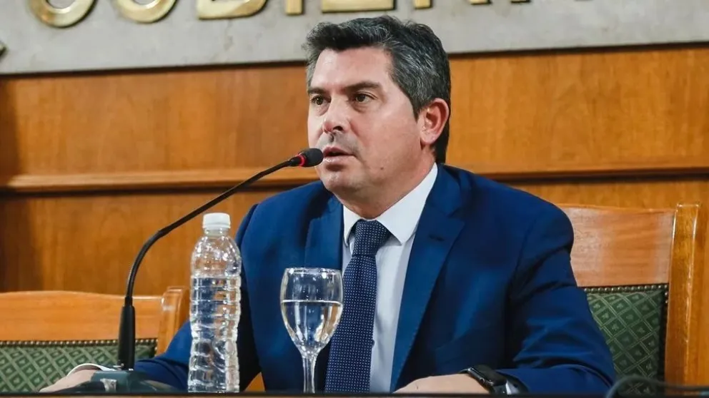 Contento. Se manifestó el gobernador, Marcelo Orrego, tras la adhesión al RIGI por parte de la provincia.