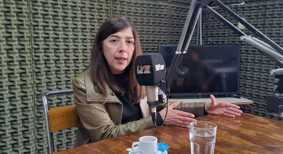 Mirada. Graciela Seva, vice primera del PJ, dijo que la unidad partidaria se tiene que ir construyendo. El uñaquismo y el giojismo actuarán en interbloque y no descartó una unificación en el futuro.