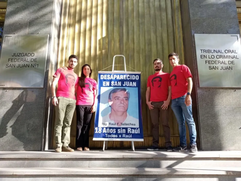 El juicio por la desaparición de Raúl Tellechea comenzó en diciembre del 2022. 