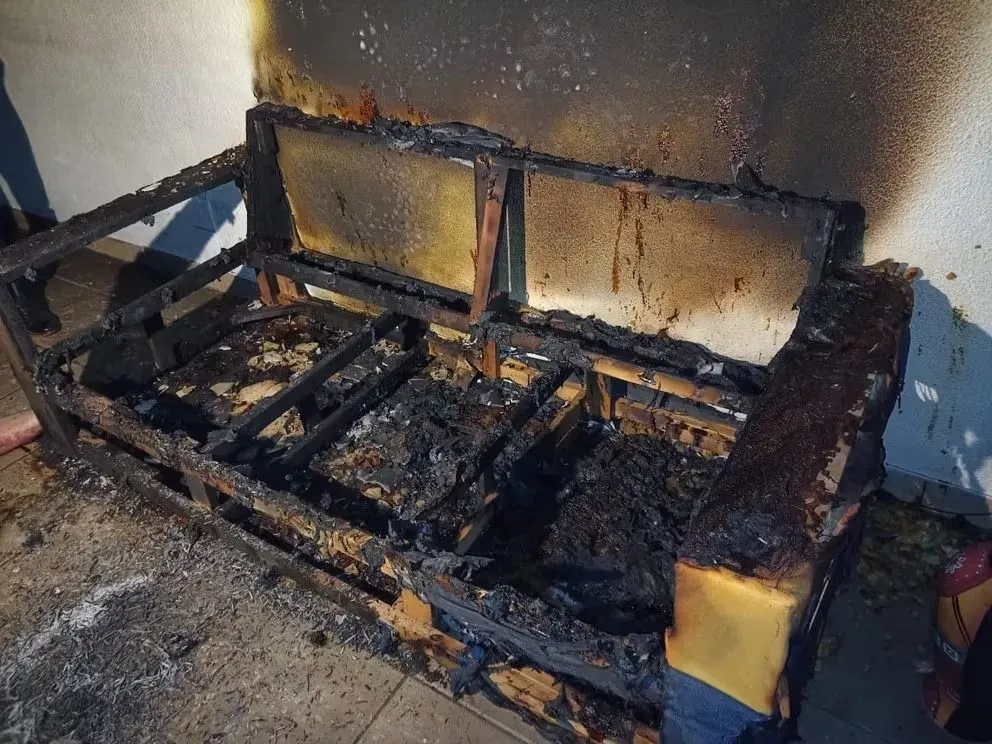 Así quedó la casa de La Tota. 