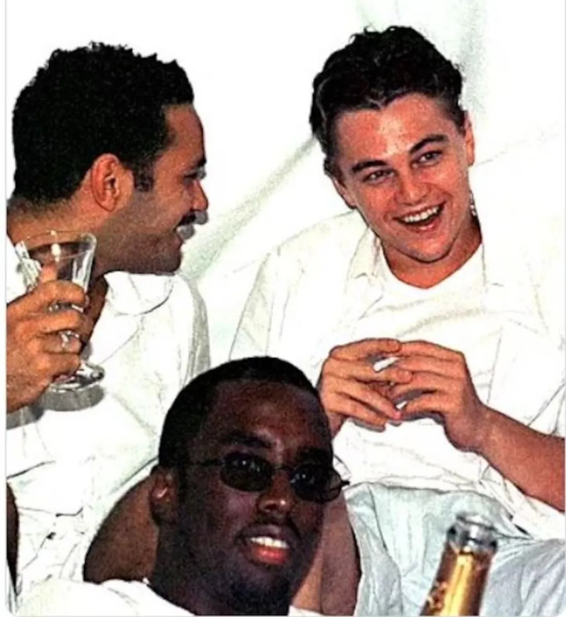 Revelaron fotos inéditas de las fiestas de Diddy con Leonardo DiCaprio ...