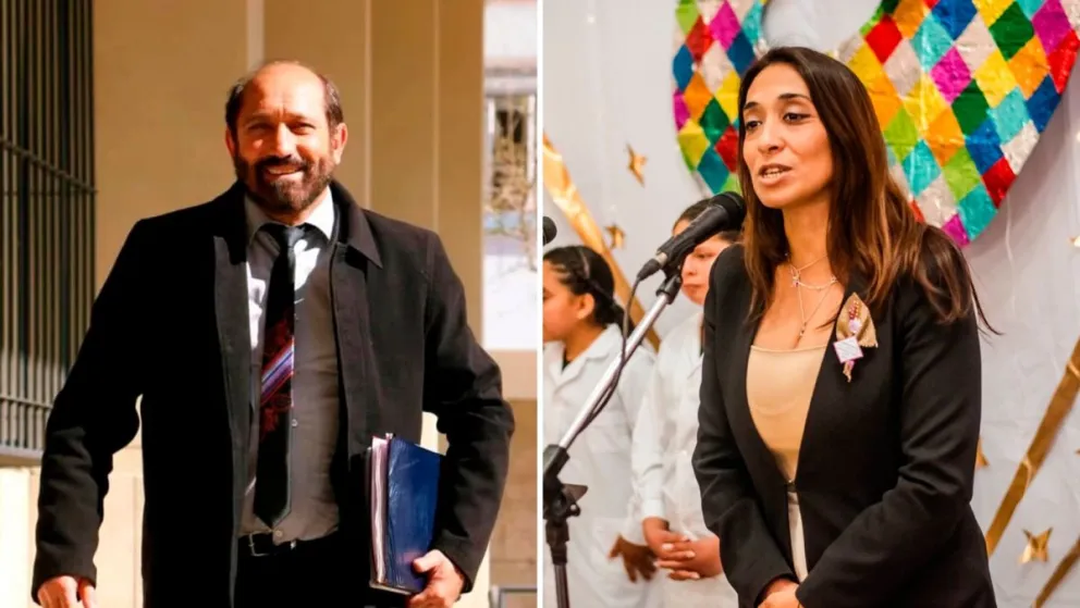 Disputa. El exintendente de Caucete, Julián Gil, enfrenta una demanda por parte de la actual gestión, a cargo de Romina Rosas, para cobrarle el incumplimiento de pagos a proveedores.