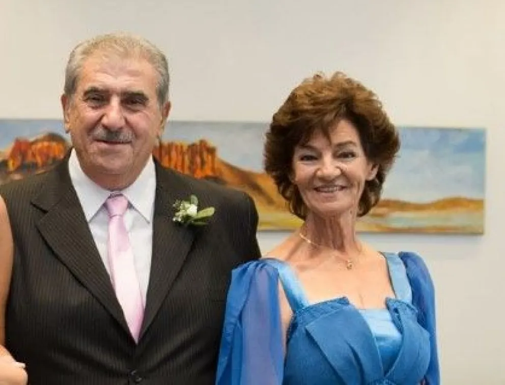 Compañeros de la vida. Guillermina Cesco estaba casada con el dirigente político, Alfredo Avelín Nolléns.