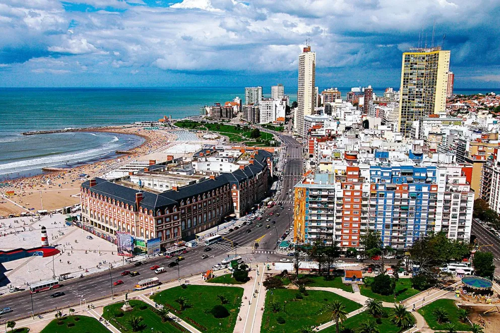 Mar del Plata es el destino preferido por los argentinos en verano. 