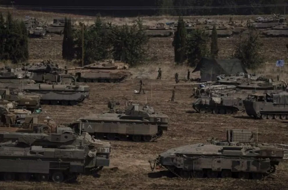 Israel inició una ofensiva terrestre con tanques y aviones en el sur del Líbano