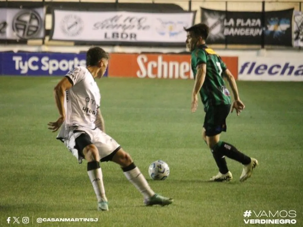 San Martín de San Juan se prepara para enfrentar a All Boys