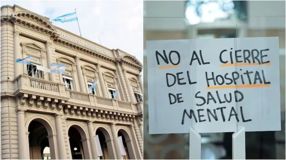 El Gobierno anunció el cierre del Hospital Nacional de Salud Mental
