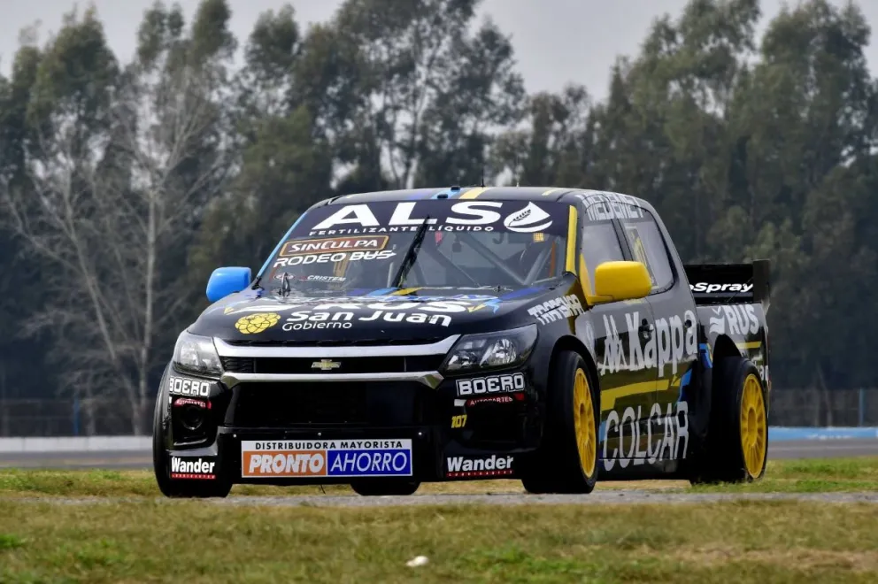 Presente. Tobías Martínez estará en 'El Villicum', por la novena fecha de la temporada de las TC Pick Up.