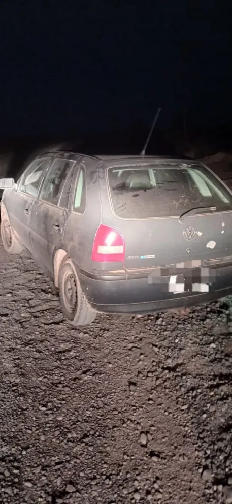 Encontraron un auto abandonado que había sido denunciado en Mendoza. 