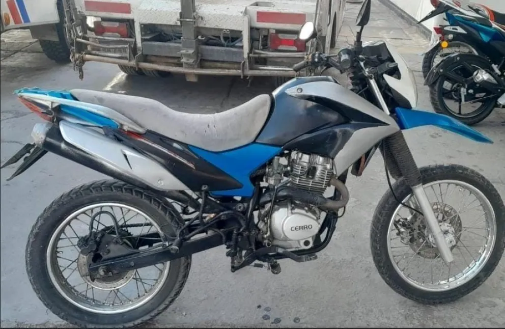La policía recuperó tres motos robadas en diferentes puntos de la provincia 