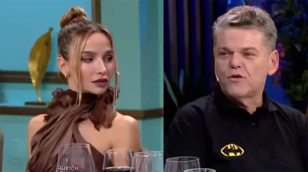 La exprotagonista de "Patito Feo" respondió con firmeza al actor, dejándolo sin palabras tras un acalorado intercambio en el programa. 