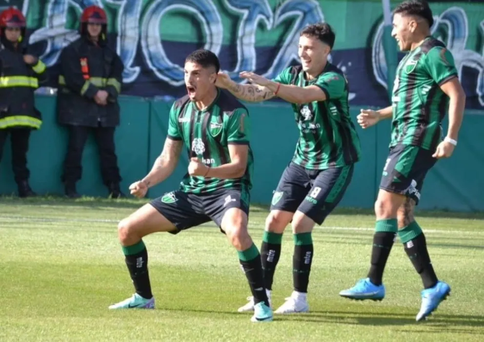 Encendido. El delantero de San Martín, Nazareno Funez, anotó tres goles en los últimos dos juegos del equipo.