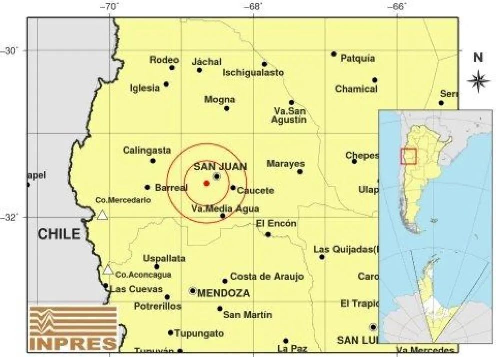 Un temblor de 3.6 grados movió la mañana del miércoles en San Juan. 