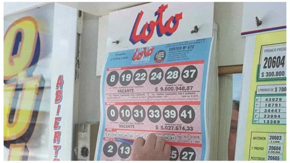 Dos sanjuaninos ganaron casi un millón y medio en el Loto (imagen ilustrativa)