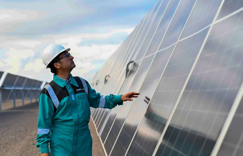 YPF Luz cuenta con un parque solar en San Juan. Está ubicado en Bella Vista, Iglesia. 