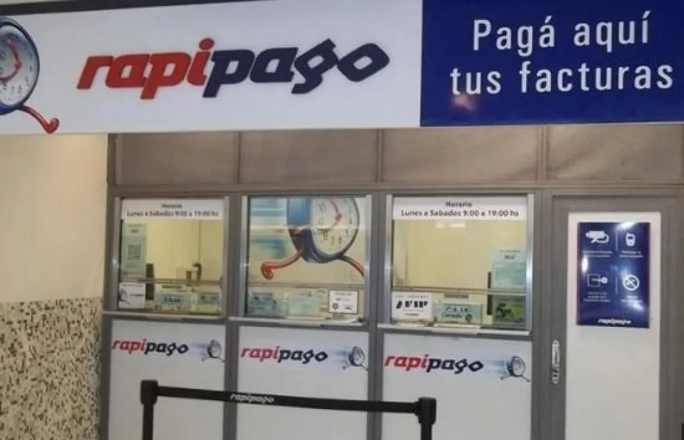Rapipago cobra un extra de 250 pesos por pago de factura y Defensa del Consumidor ya multó a 20 locales
