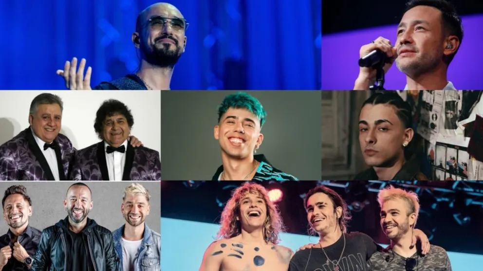 Conocé los horarios de los artistas de la Fiesta Nacional del Sol. 
