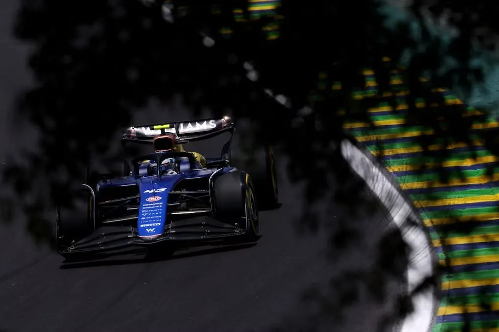 Colapinto terminó 13° en la práctica en Interlagos, y aguarda por la qualy sprint 