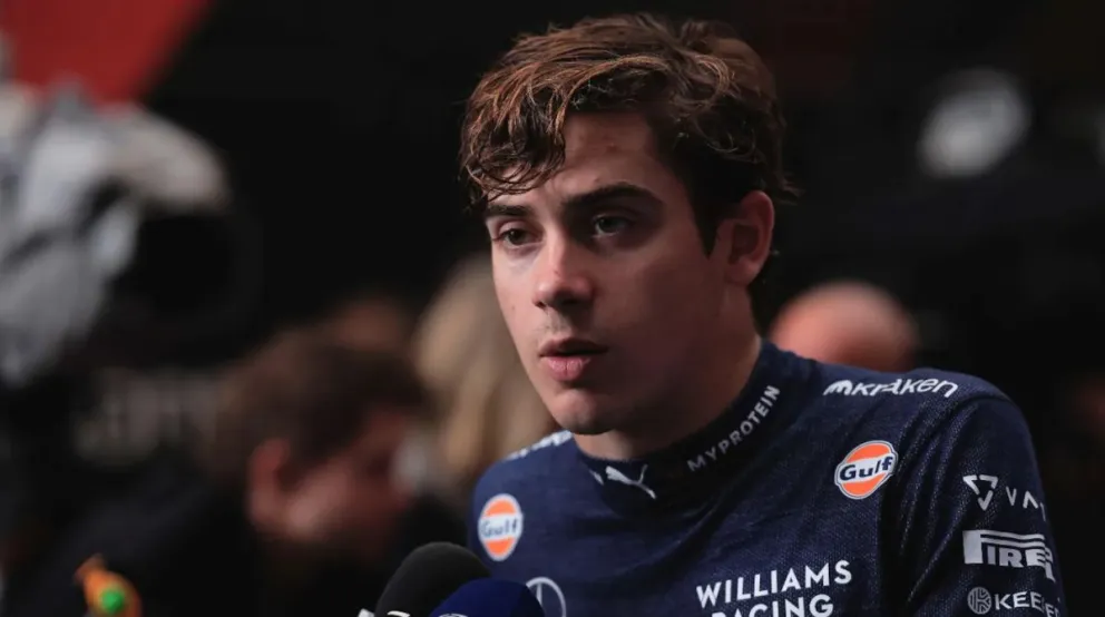 Colapinto se despidió de la F1 y Williams le dedicó un tierno mensaje: "Yo no estoy llorando, vos estás llorando"