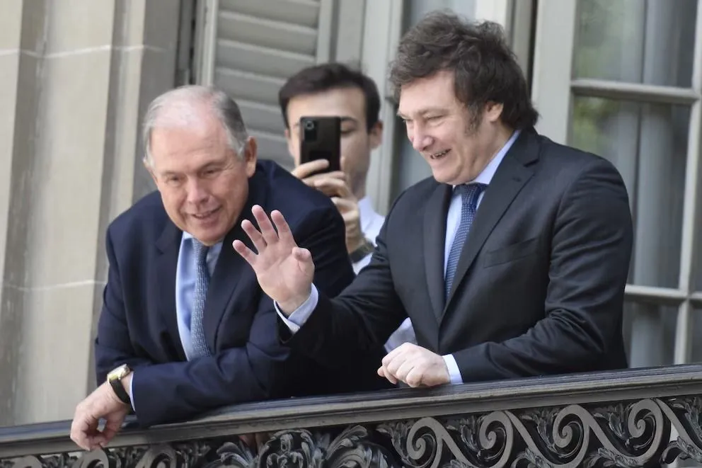 El futuro ministro se reunió con el presidente en Olivos y visitó la Cancillería por primera vez.