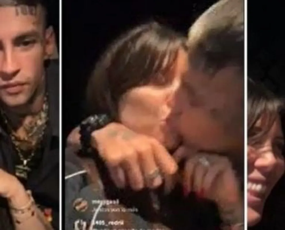 Wanda Nara y L-Gante viven su romance a pleno 