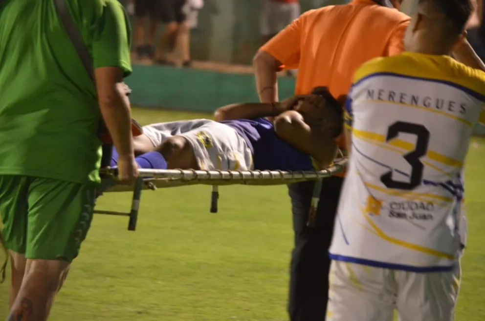 Suspendieron el partido entre Colón Junior y Desamparados, por la agresión a jugadores del club visitante