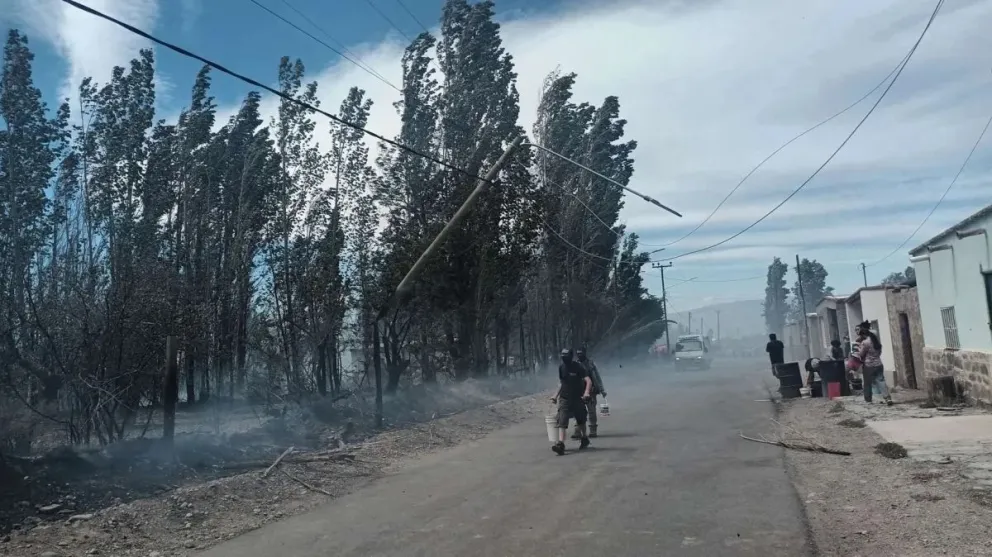 El devastador relato de una de las damnificadas: “Mis hijos solo quedaron con lo puesto”. 