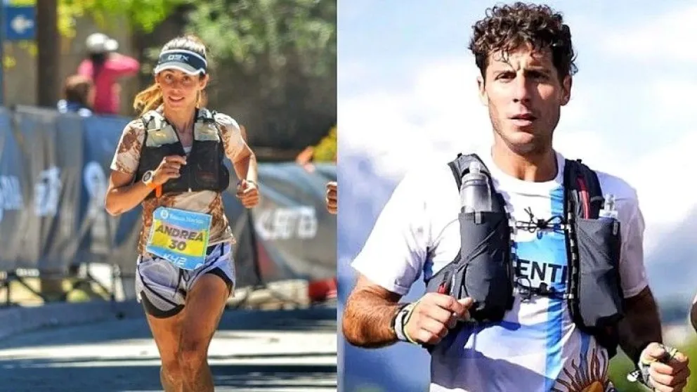 Parte final. De la preparación transitan los atletas locales, Andrea Názara y Facundo Nuñer.
