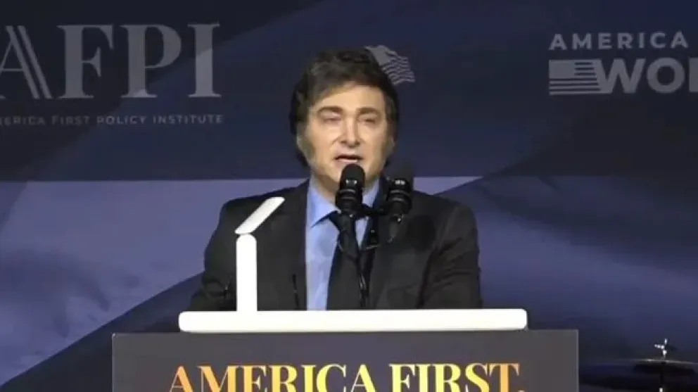 Milei celebró la victoria de Trump y afirmó: "El fantasma de la libertad recorre el mundo". 