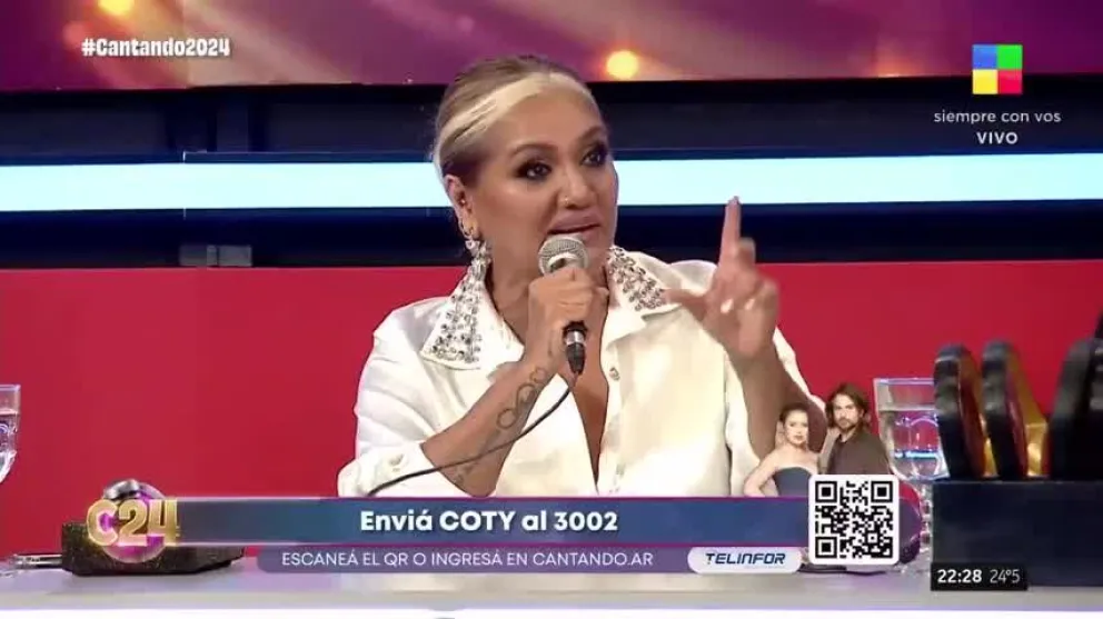 La cantante sufrió un insólito accidente. 