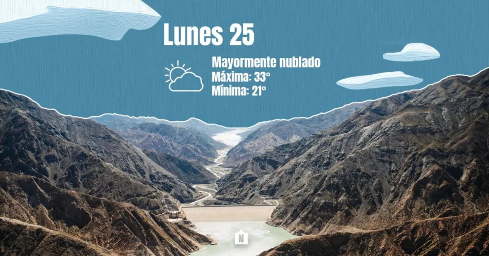 Conocé cómo estará el clima para hoy lunes en San Juan. 