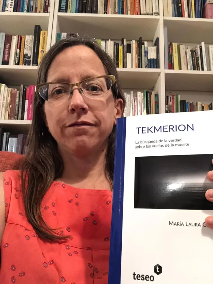 "Tekmerion" de María Guembe: “Lo más doloroso fueron las lecturas de los testimonios, muy difíciles de sostener”. 