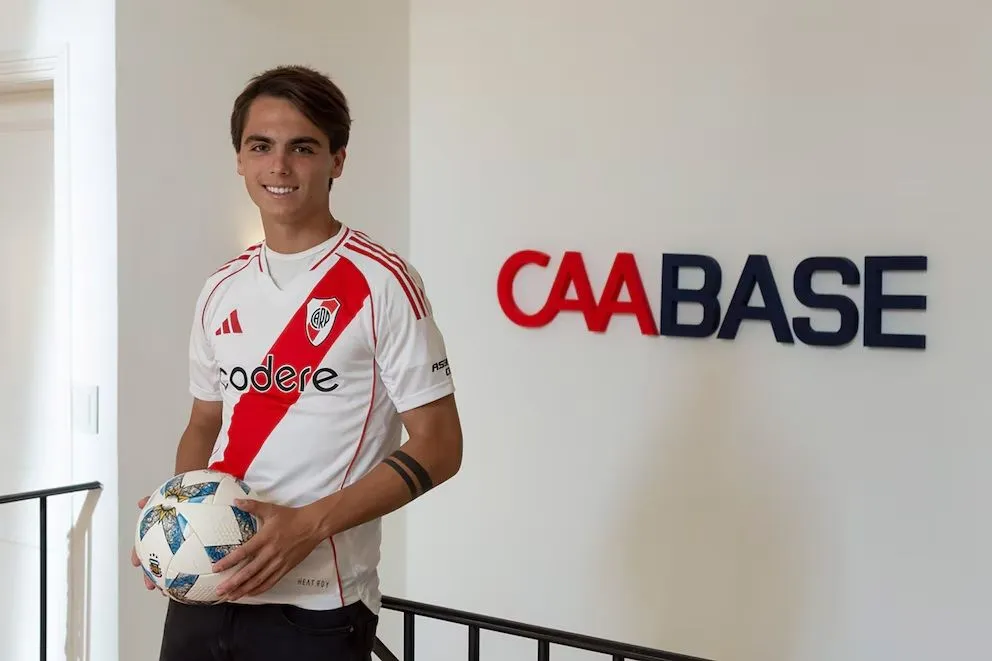 Giorgio Costantini llegó al club de Núñez a mediados del año pasado y actualmente se desempeña en el equipo del Pichi Escudero.