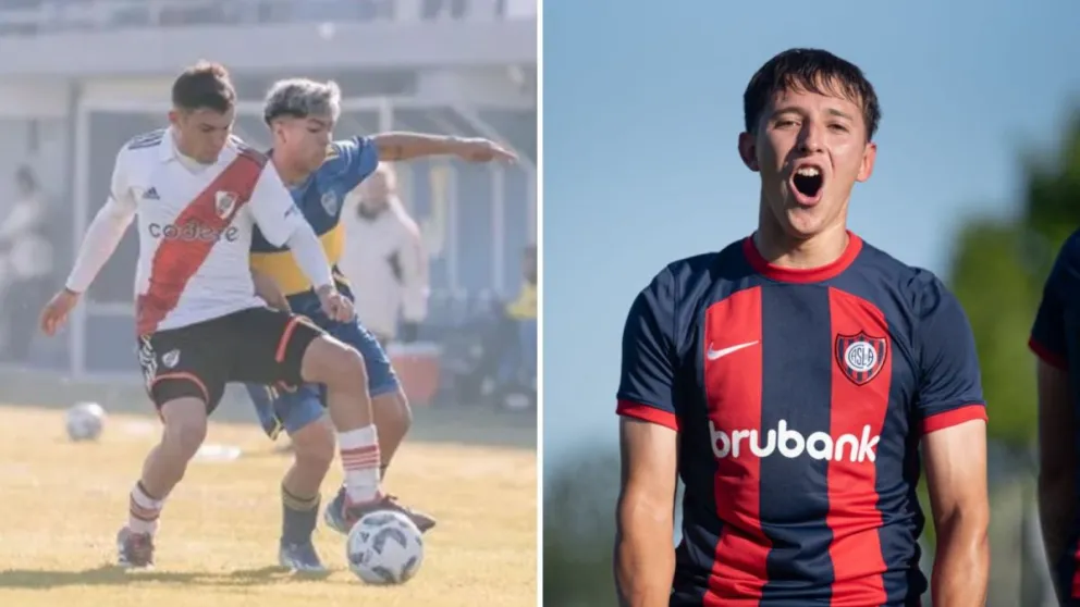 Representantes. Mariano Ramos (River) y Agustín Ladstatter (San Lorenzo).