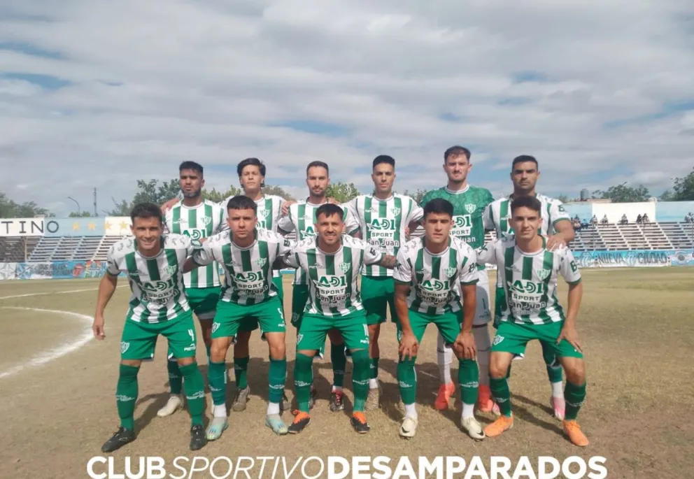 En Mendoza, Desamparados le ganó a Argentino y se trajo una victoria importante a San Juan (foto- club Sportivo Desamparados)