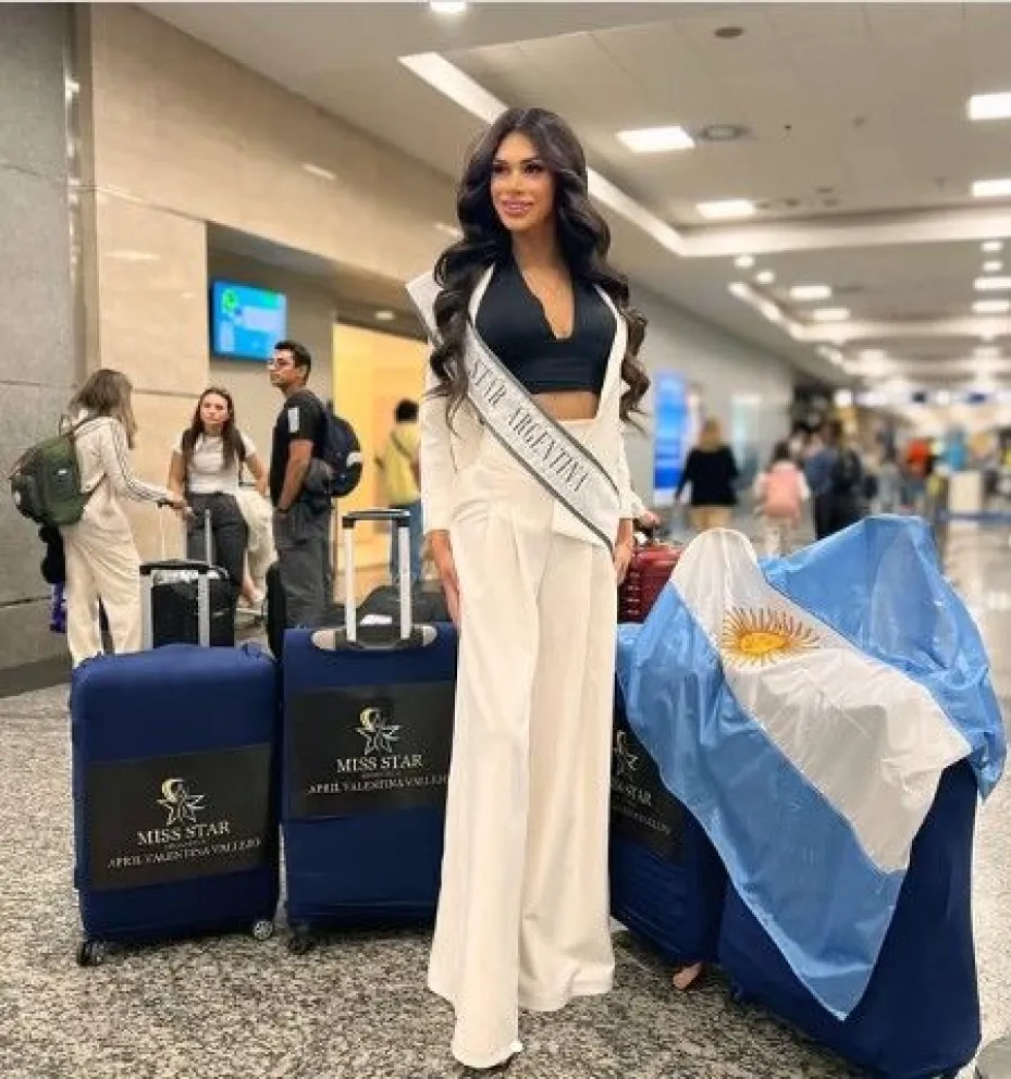April Valentina, la sanjuanina que representará a Argentina en el concurso Miss Star Internacional 2024