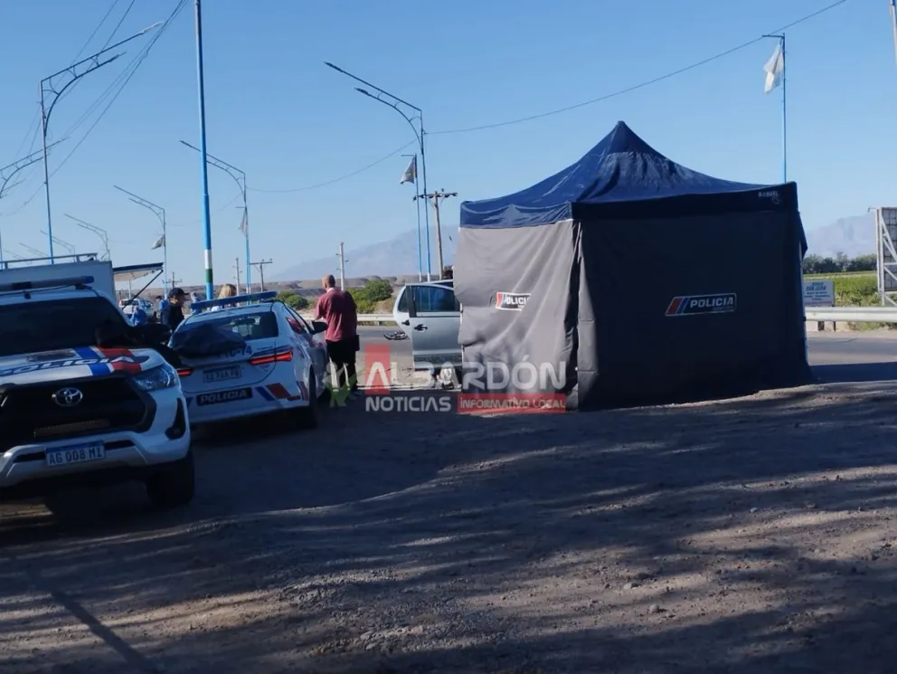 Tragedia en Ruta 40: un ciclista perdió la vida tras ser atropellado