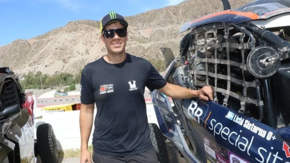 Un sanjuanino vuelve al Rally Dakar en Arabia Saudita, se trata de Lisandro "Lichi" Sisterna