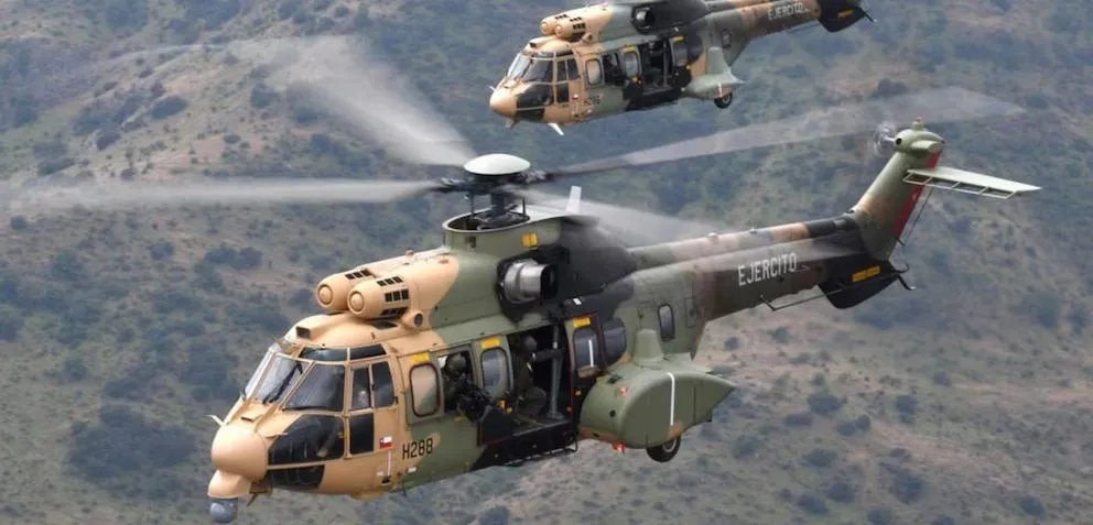 Un helicóptero del Ejército de Chile incursionó en el espacio aéreo argentino