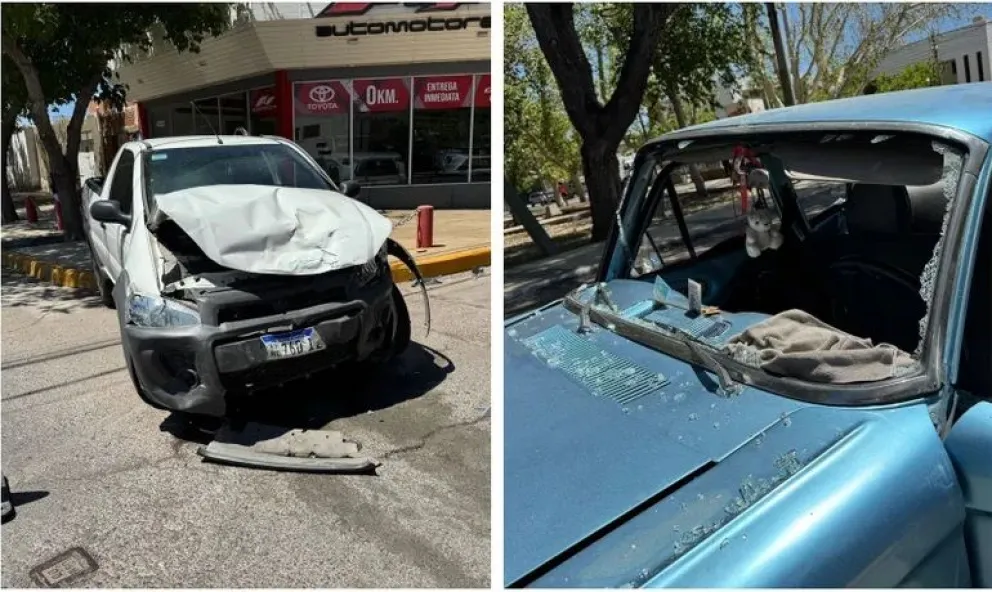 Grave accidente en una esquina de Capital dejó cinco heridos, entre ellos un bebé de 10 meses