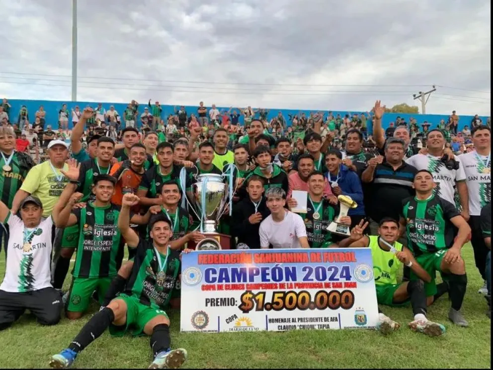 Actual rey. San Martín de Rodeo irá por el bicampeonato, tras quedarse con la edición de este año.