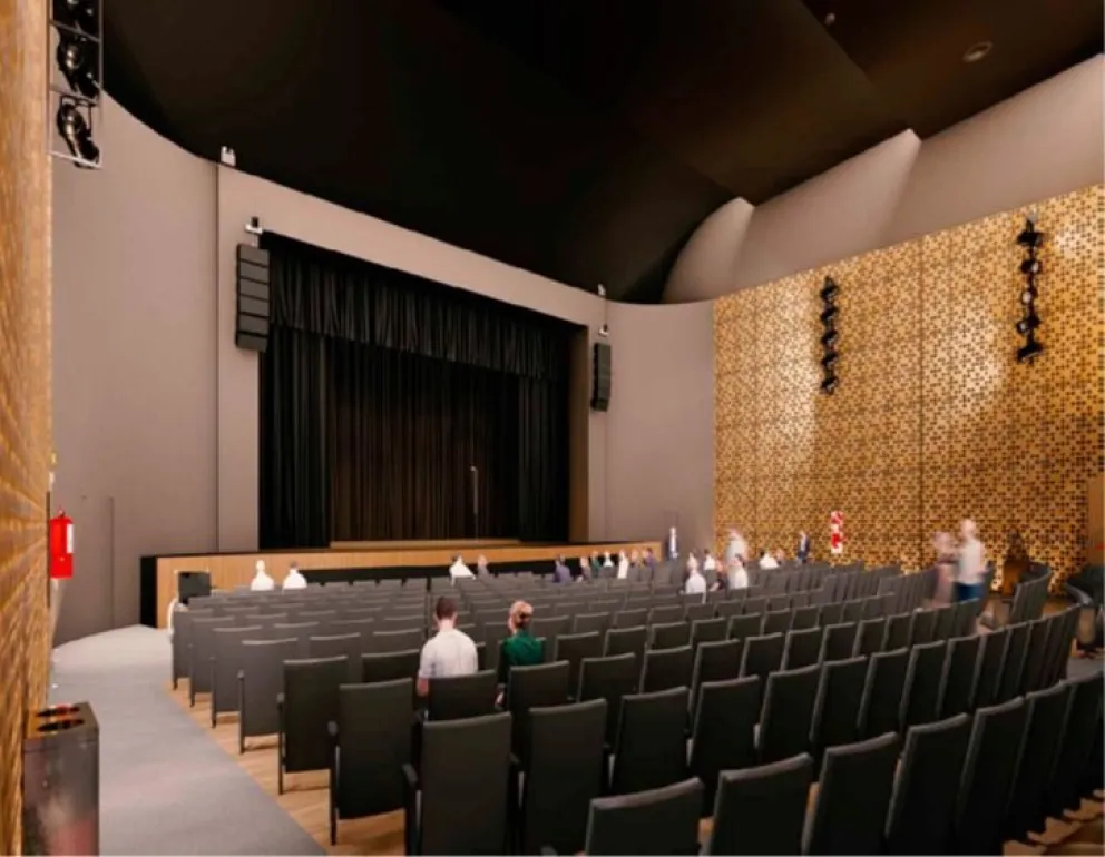 Más de 700 millones de pesos para poner a punto el Teatro Sarmiento: desde la fachada, hasta una escultura y mejor acústica. 