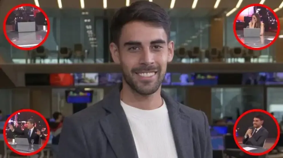 Un periodista de TN protagonizó un divertido blooper en vivo que se volvió viral. 