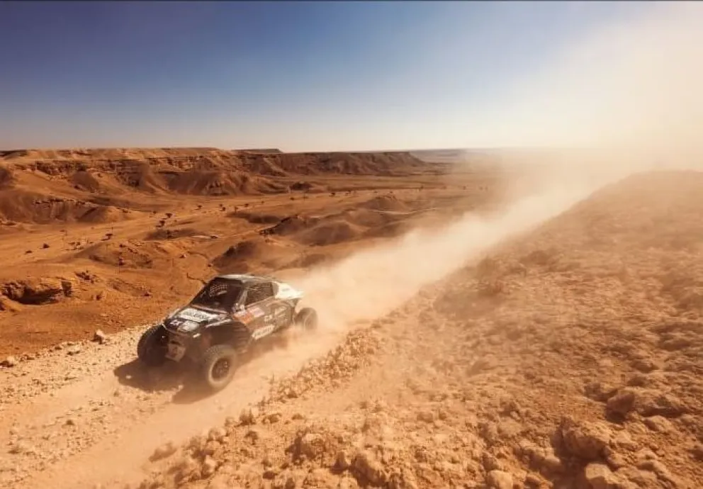 Dakar 2025: el sanjuanino Lisandro Sisterna finalizó segundo en la etapa 10 y escaló en la general del Challenger