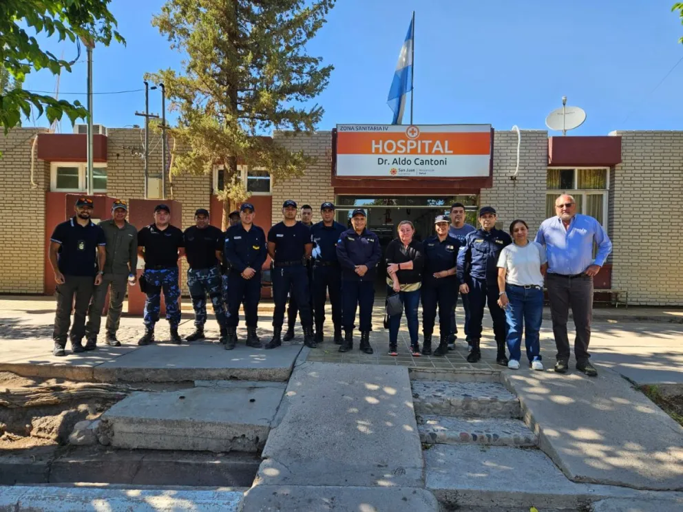 Todo el personal que trabajó en el rescate de Olivares