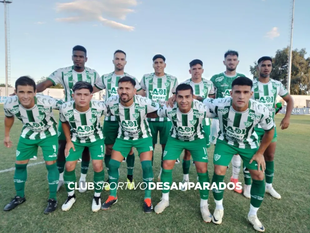 Desamparados, ayer, en el encuentro disputado ante Unión