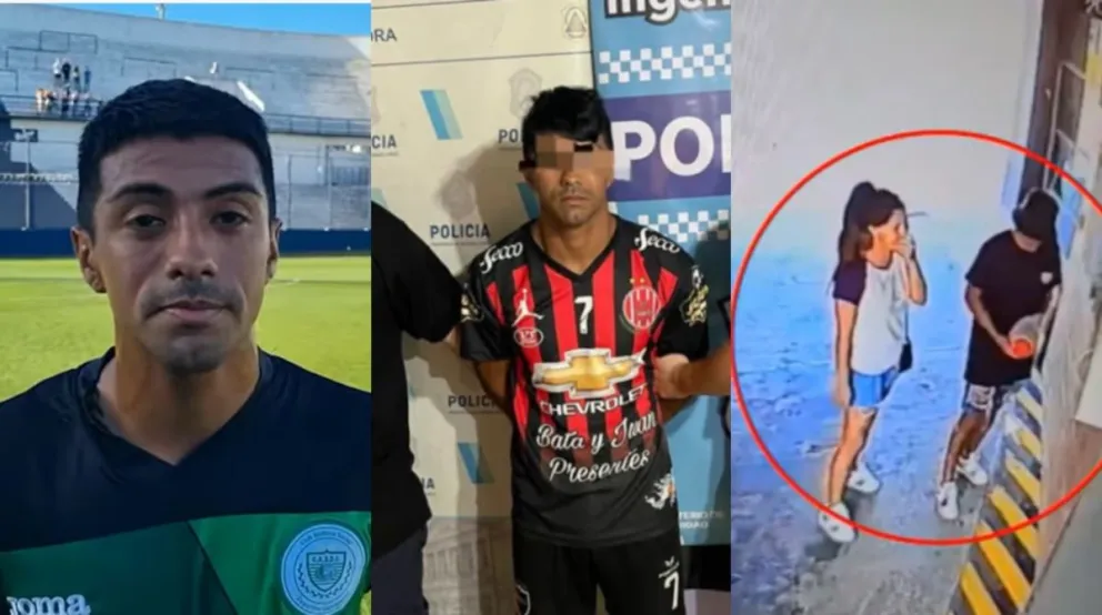 Enzo Chamorro, acusado de femicidio en Budge, es un exjugador de Camioneros. 