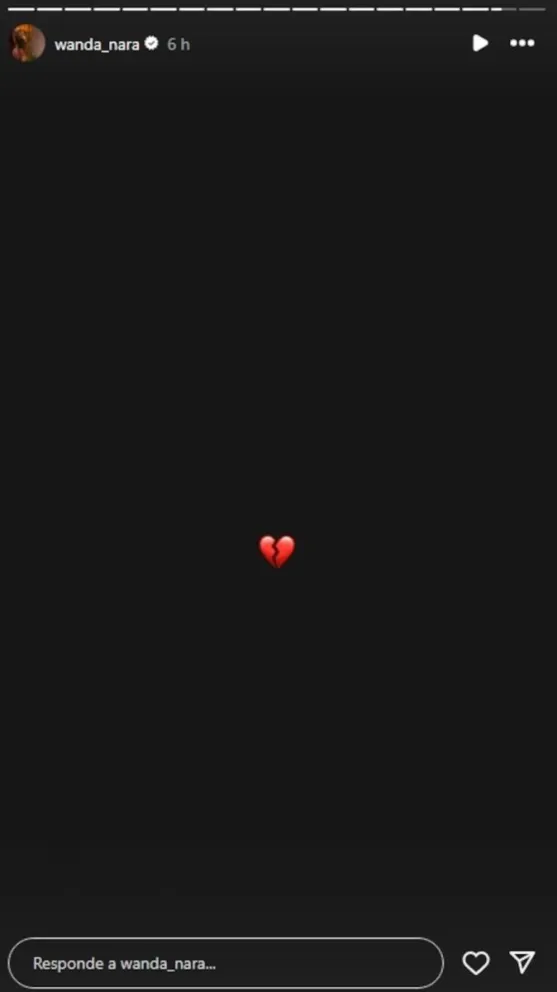 Wanda Nara generó preocupación entre sus seguidores con una enigmática publicación en redes sociales. 