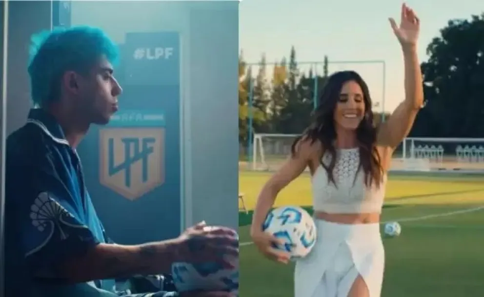 La Liga Profesional presentó su tema oficial con La Sole y Luck Ra: "Del barrio pa la cancha" (foto captura del video)